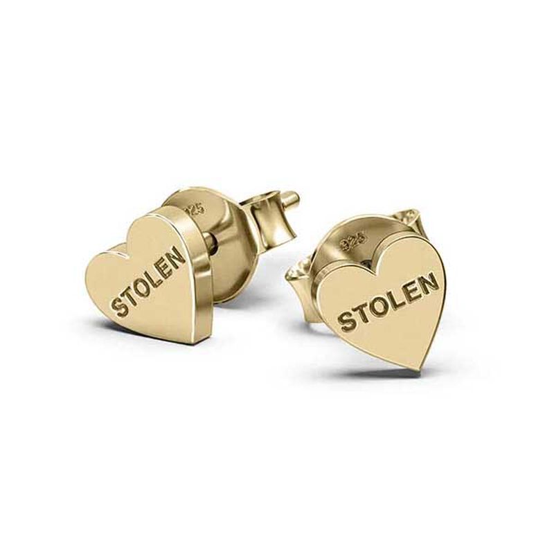 Stolen Girlfriends Club Stolen Heart Earrings image number 2